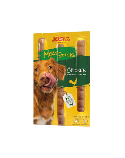 JOSERA JosiDog Meat Sticks snack cu pui pentru caini 33g
