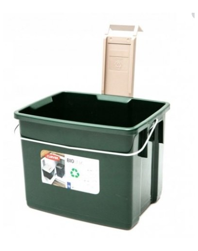 CURVER Recipient pentru deșeuri bio, verde 6L