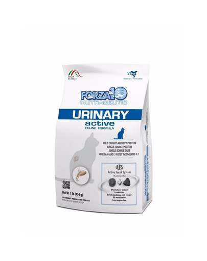 FORZA 10 Urinary Active Cat Dietă nutraceutică pentru probleme cu sistemul urinar 454 g