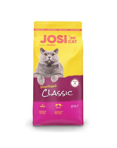 JOSERA JosiCat Classic - pentru pisici sterilizate 10 kg
