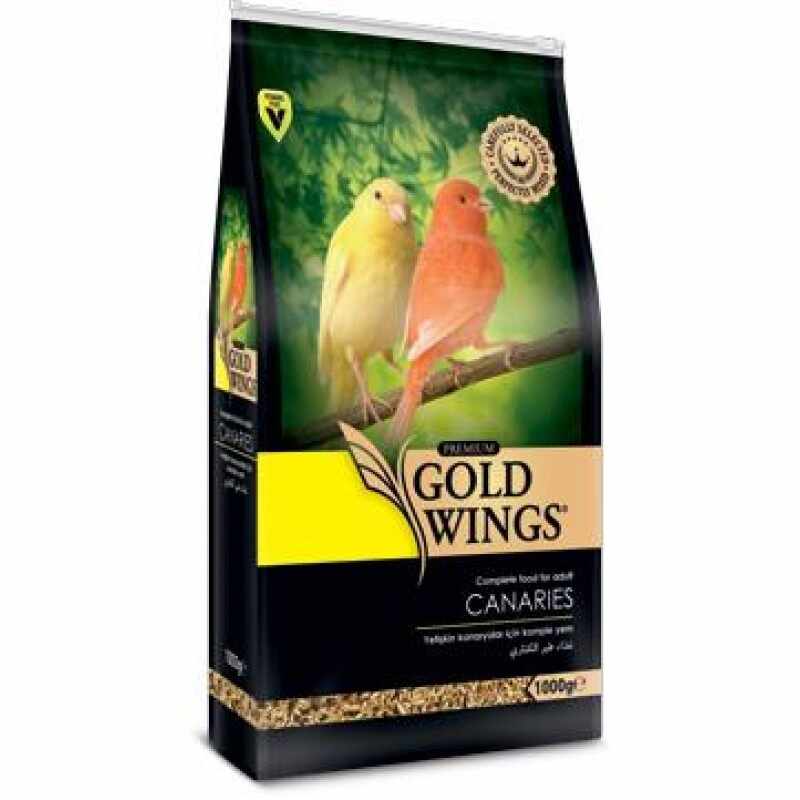 Mancare completa Premium pentru canari, Gold Wings Premium Canary, 1 kg