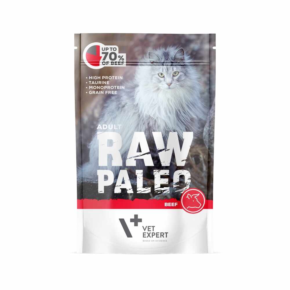 Raw Paleo Adult Cat, vita 100 g