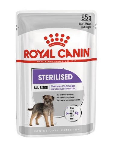 Royal Canin Sterilised Adult hrana umeda caine sterilizat, 12 x 85 g
