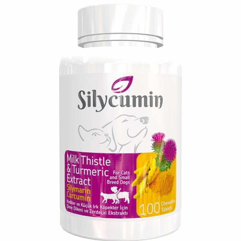 Supliment, Bio PetActive Silycumin Milk Thistle & Turmeric Extract, 100 tbl