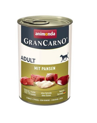 ANIMONDA GranCarno Set conserve cu porc, pentru caine 12x400 g