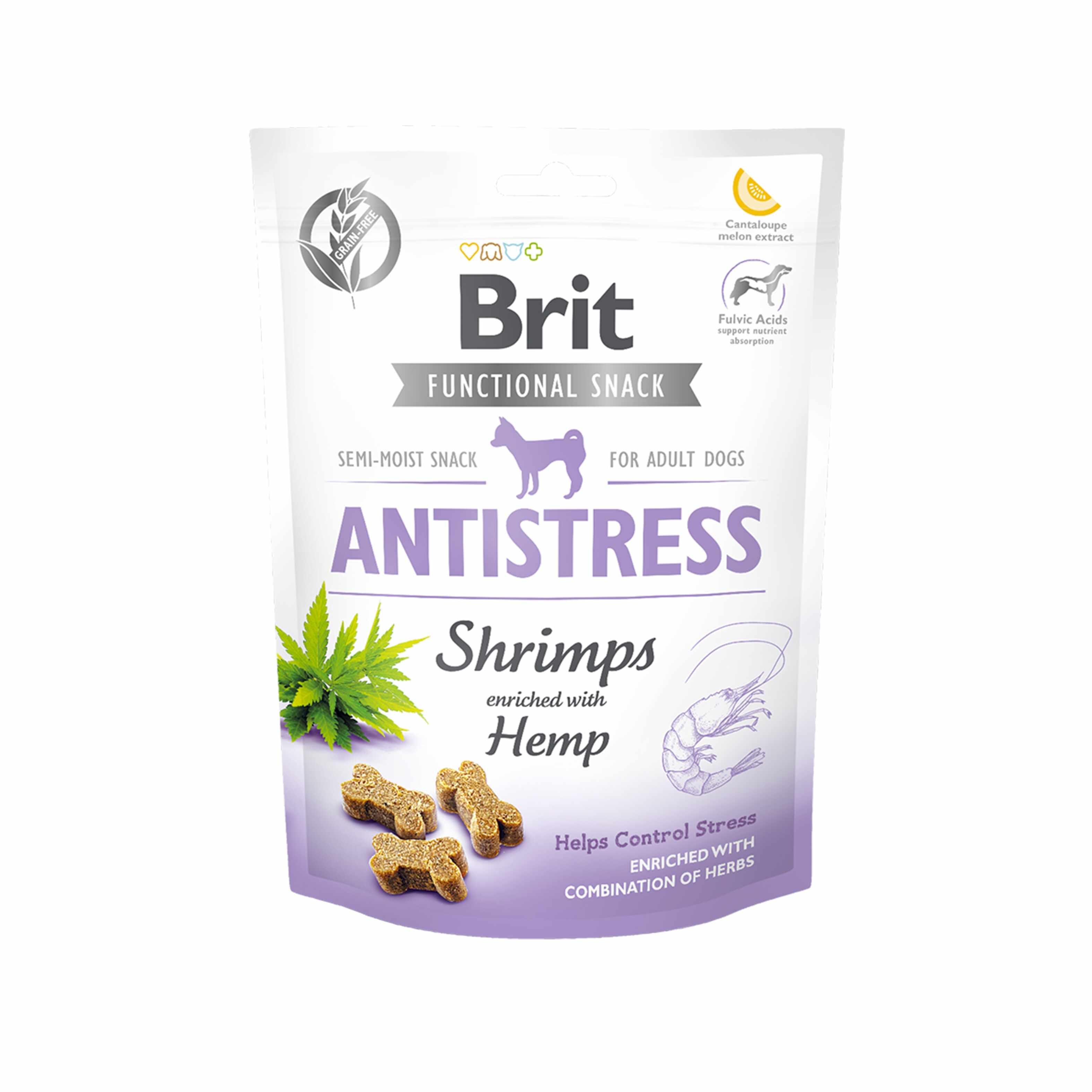 Brit Care Dog Snack Antistress Shrimps, 150 g
