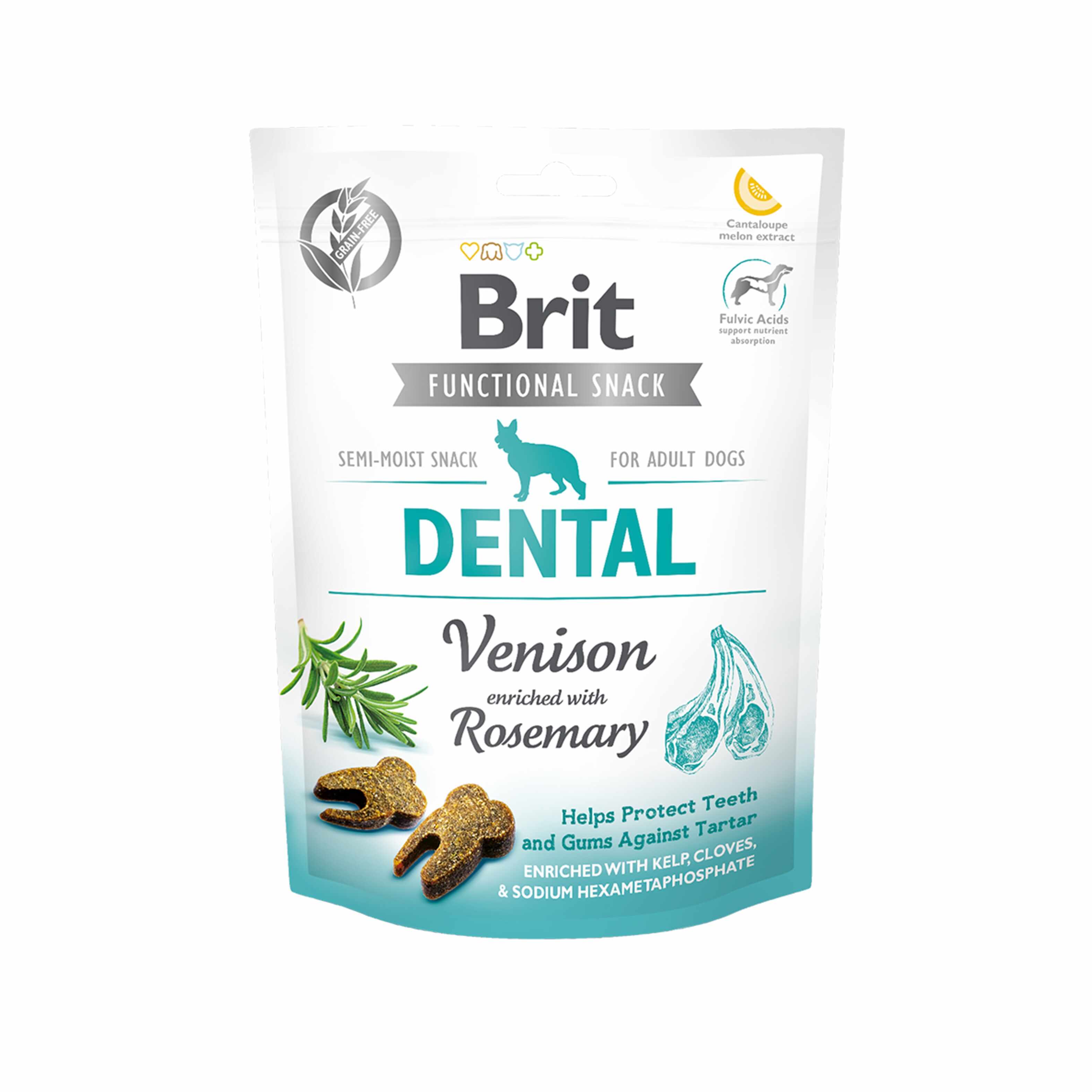 Brit Care Dog Snack Dental Venison, 150 g
