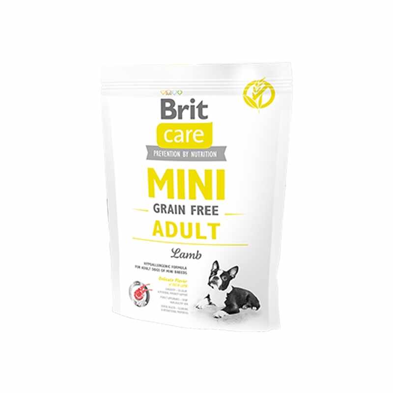 Brit Care Mini Grain Free Adult Lamb, 400 g