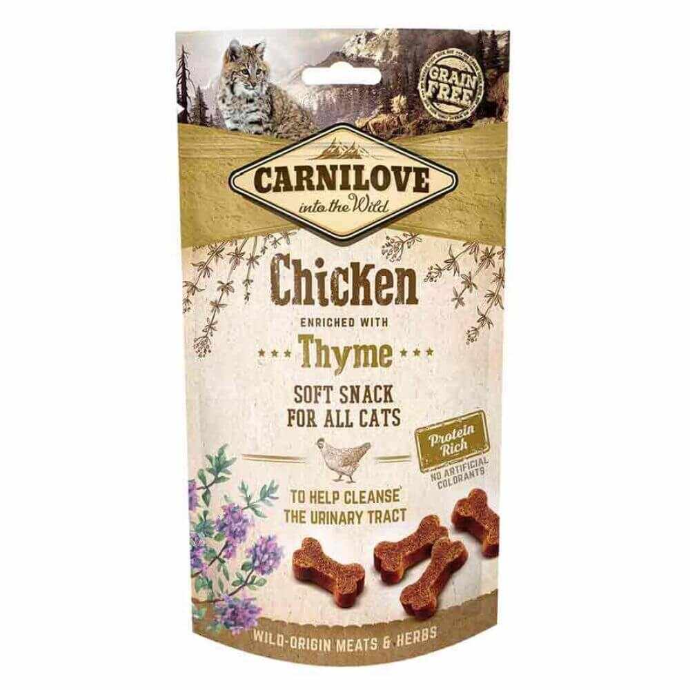Carnilove Cat Semi Moist Snack Chicken with Thyme, 50 g