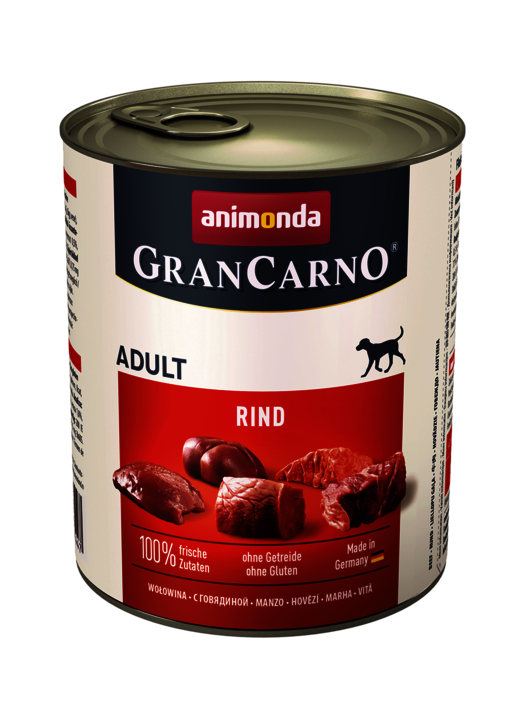 Hrana umeda caini, Grancarno Adult Dog Vita, 800 g