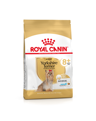 ROYAL CANIN Yorkshire Terrier Adult 8+ hrana uscata caine senior, 3 kg