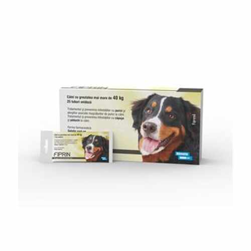Solutie antiparazitara, Fiprin Spot Dog XL, 25 x 4,02 ml