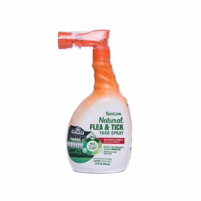 Spray natural antiparazitar, Tropiclean Flea & Tick Yard Spray, 946ml