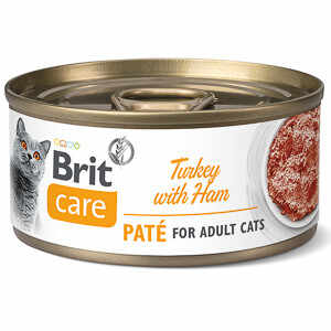 Brit Care Cat Turkey Pate With Ham 70 g