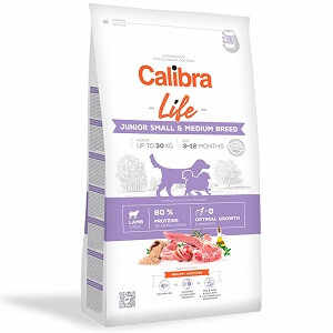 Calibra Dog Life Junior Small and Medium Breed Lamb 12 kg