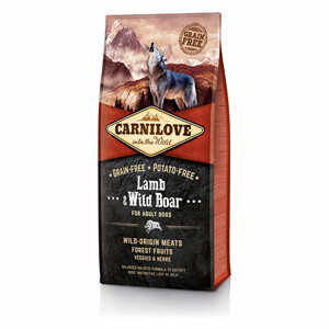 Carnilove Lamb and Wild Boar Adult Dog 12 kg