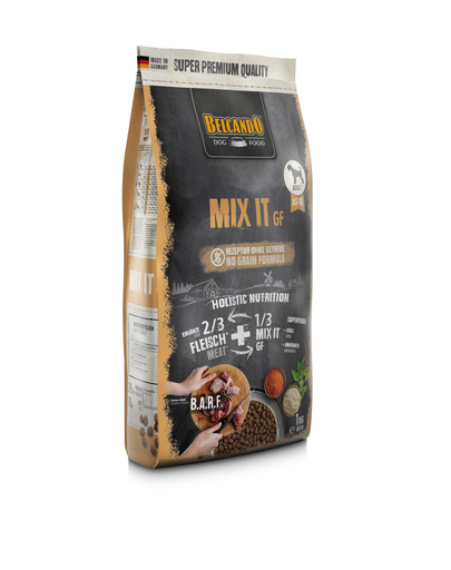 BELCANDO Mix It Grain Free hrana uscata fara cereale pentru caini adulti, talie XS-XL, 1 kg