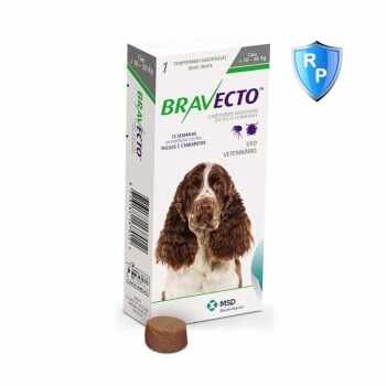 BRAVECTO, comprimate masticabile antiparazitare, câini 10-20kg, 500 mg, 1 comprimat