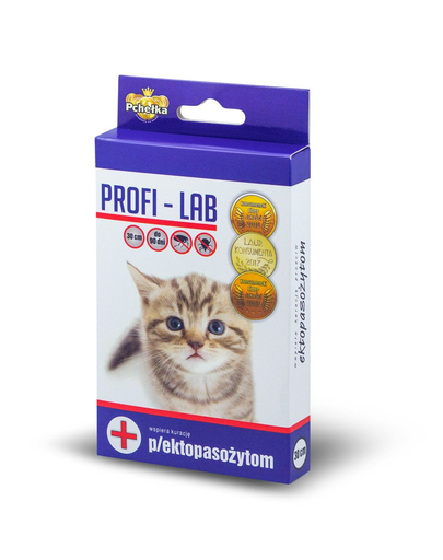 PCHEŁKA Profi-Lab Zgarda pentru pisici impotriva puricilor si capuselor 30 cm
