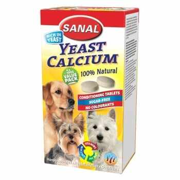 Sanal Dog Yeast Calcium 400 gr