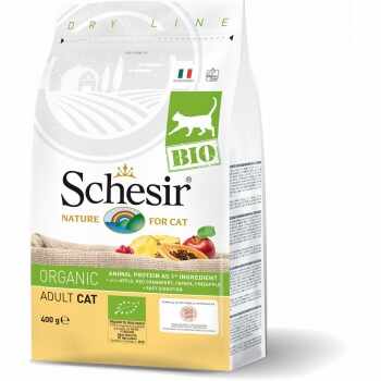 Schesir Cat Bio Adult Maintenance cu Pui, 400 g