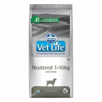 Vet Life Natural Diet Dog Neutered 1-10kg 2 kg