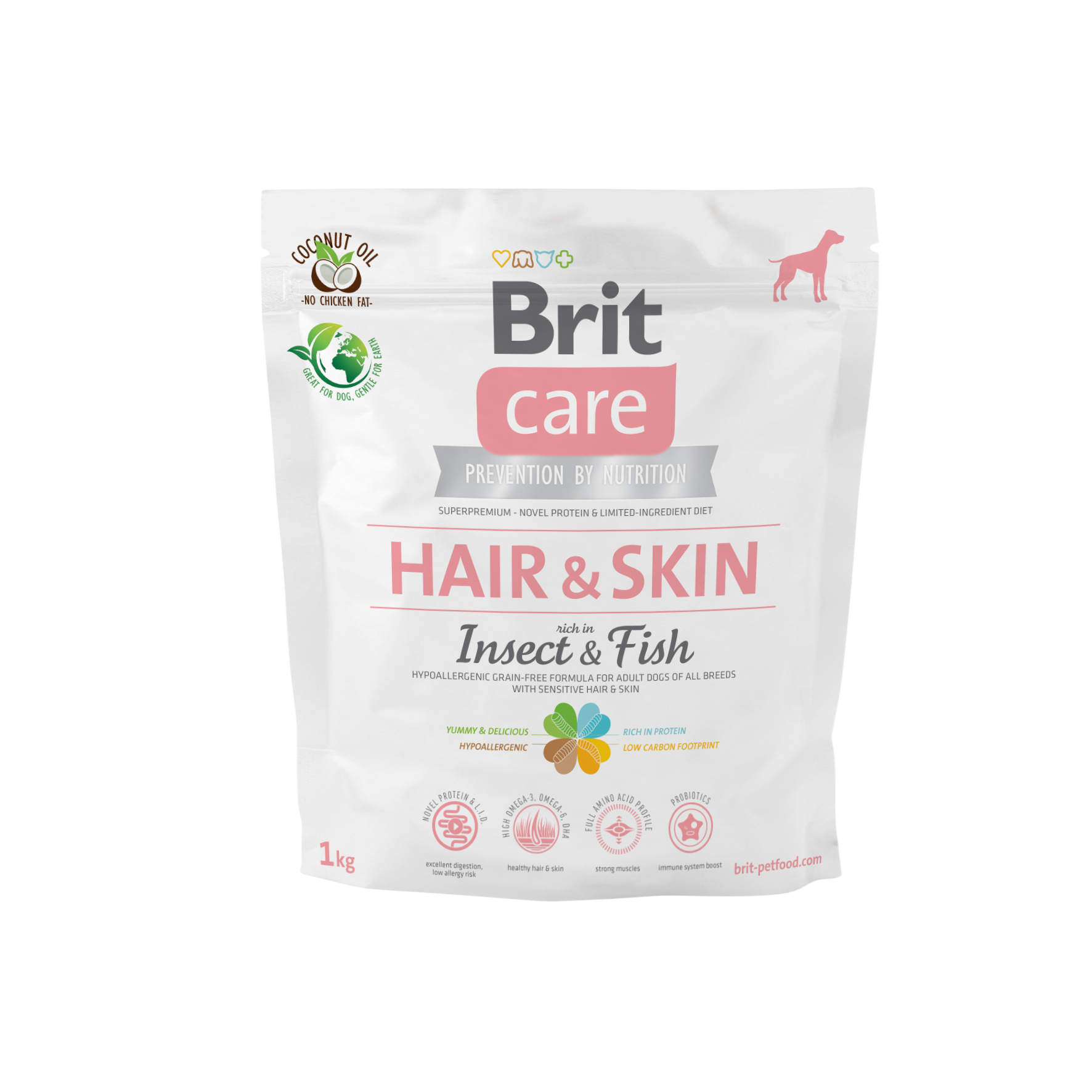 Brit Care Dog, Hair & Skin Insect & Fish, 1 kg