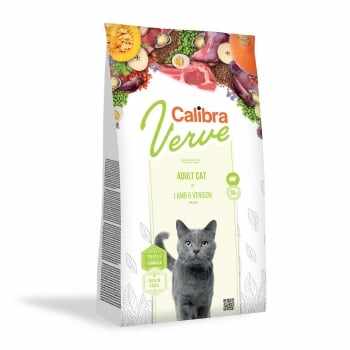 CALIBRA Verve GF Mature 8+, Miel și Vânat, hrană uscată fară cereale pisici senior, 3.5kg