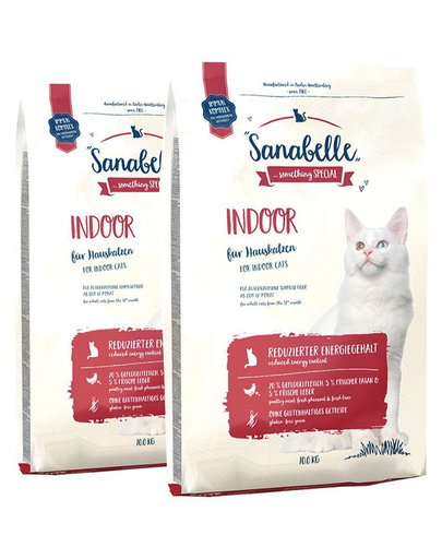 BOSCH Sanabelle Hrana uscata pentru pisicile indoor 20 kg (2 x 10 kg)