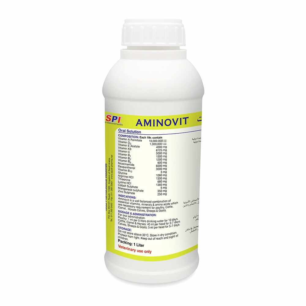 Complex vitamine si aminoacizi, Aminovit, 1 L