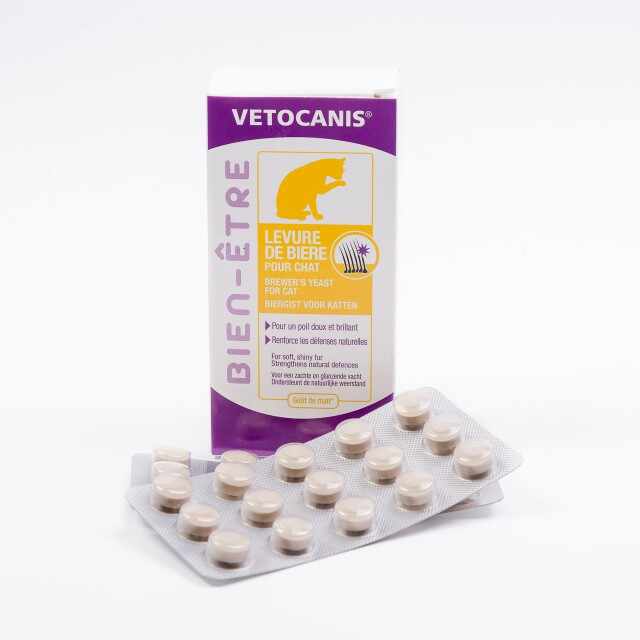 Drojdie de bere pisici, Vetocanis, 60 comprimate