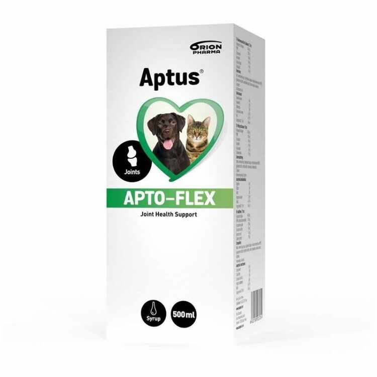 Supliment nutritiv pentru caini si pisici Aptus Apto-Flex Vet Syrup, 500 ml