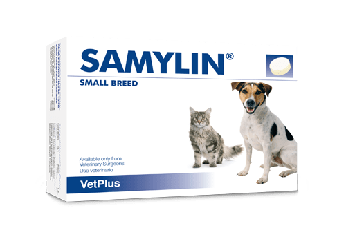 Supliment nutritiv Samylin pentru caini si pisici de talie mica x 30 tablete