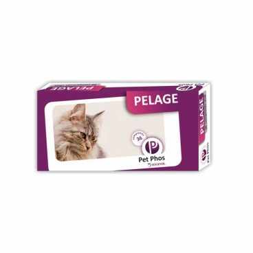 Supliment pentru pisici, Pet Phos Felin Pelage 36 tablete