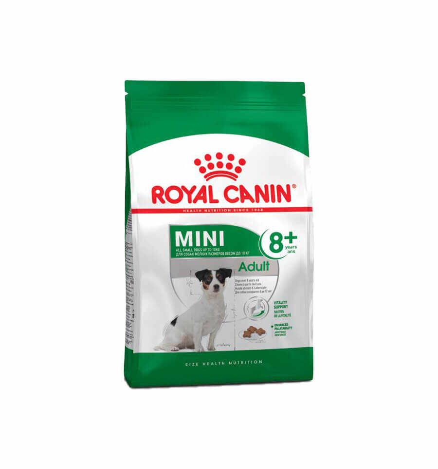 Hrana uscata Royal Canin Mini Adult 8+ 8kg
