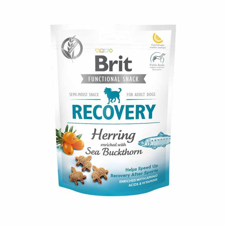 Recompensa Brit Care dog Recovery cu Herring 150g