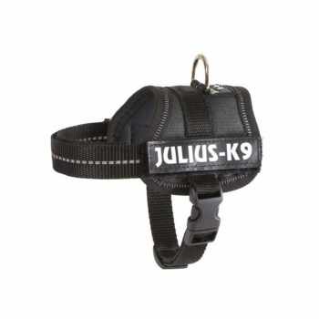 JULIUS-K9 IDC Power, ham câini, 2XS, 2.5-5kg, negru