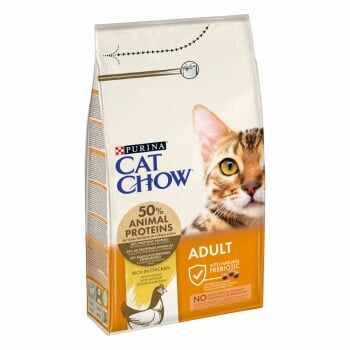 PURINA Cat Chow Adult, Pui, pachet economic hrană uscată pentru pisici, 1.5kg x 2