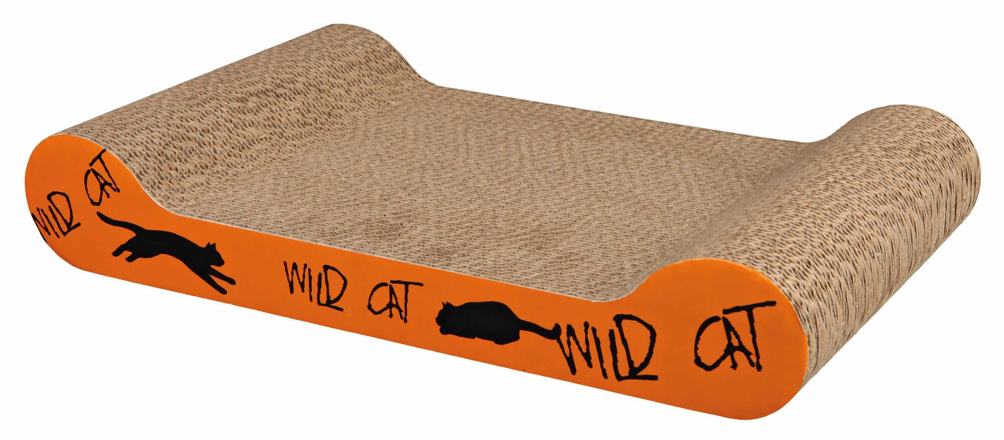 Carton Scratch me Wild Cat 41x7x24 cm Portocaliu 48000