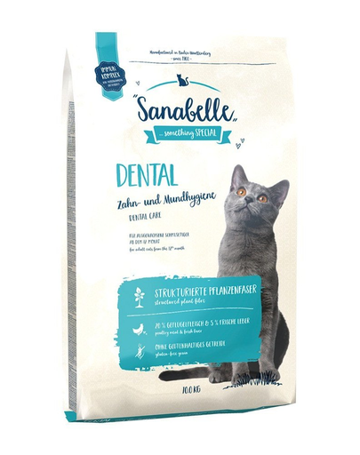 BOSCH Sanabelle Hrana uscata pentru pisicile adulte cu probleme dentale, cu pasare 10 kg