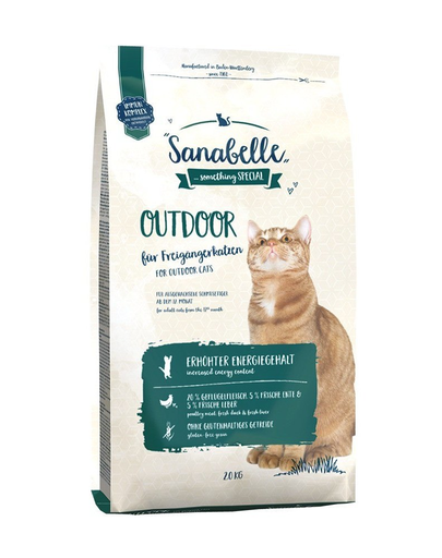 BOSCH Sanabelle outdoor Hrana uscata pisici adulte outdoor, cu pasare 2 kg