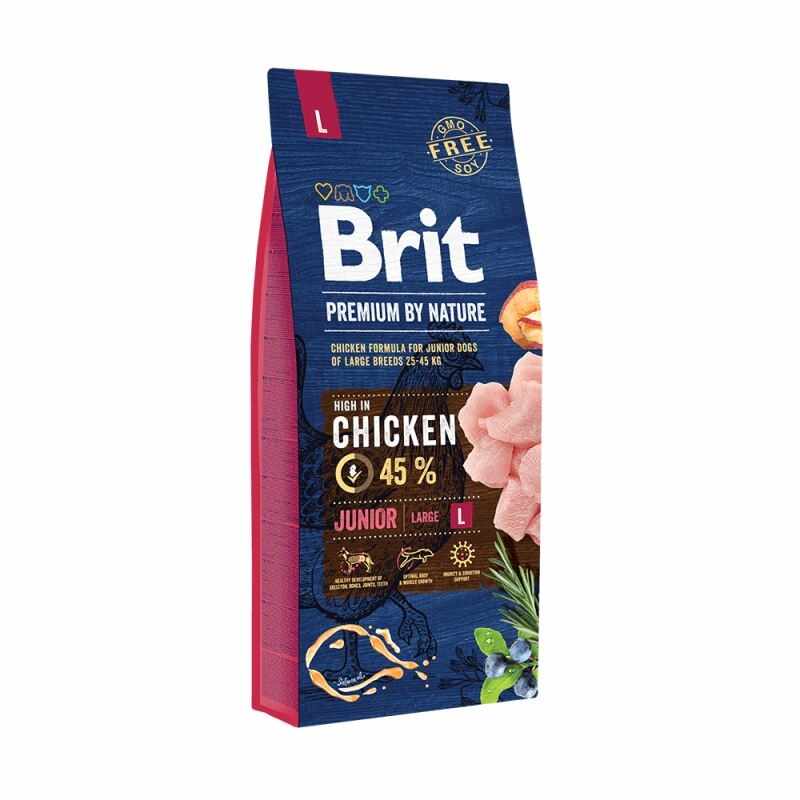 Brit Premium by Nature Junior Large, 15 kg