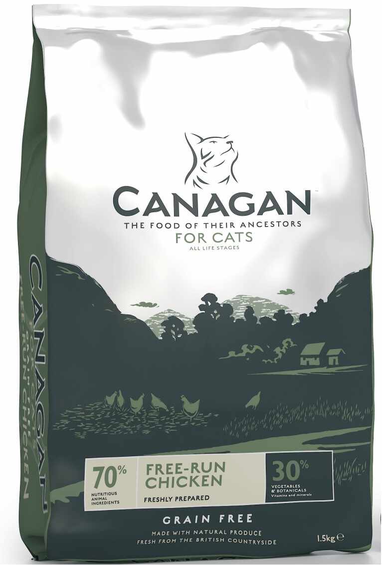 Canagan Cat Grain Free cu Pui, 375 g