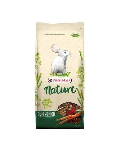 VERSELE-LAGA Cuni Junior Nature Hrana completa pentru iepuri junior, cu legume si ierburi 700 g