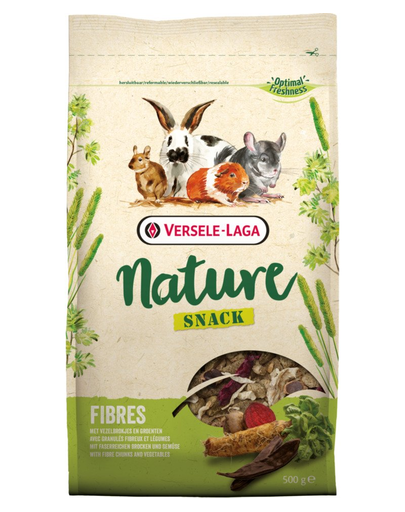 VERSELE-LAGA Nature Snack pentru rozatoare si iepuri, cu fibre si legume 500 g