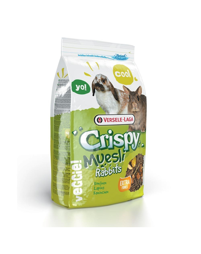 VERSELE-LAGA Prestige Crispy Muesli Hrana completa pentru iepuri miniaturali 1 kg