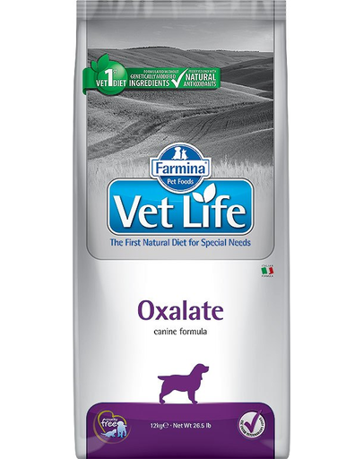 FARMINA Vet Life Dog Oxalate (Urinary) 12 kg