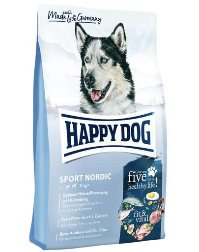 HAPPY DOG Supreme Fit&Vital Sport Adult Nordic hrana uscata caini adulti sportivi 14 kg