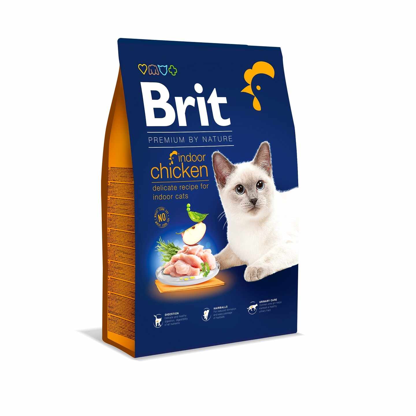 Brit Premium by Nature Cat Indoor Chicken, 8 kg
