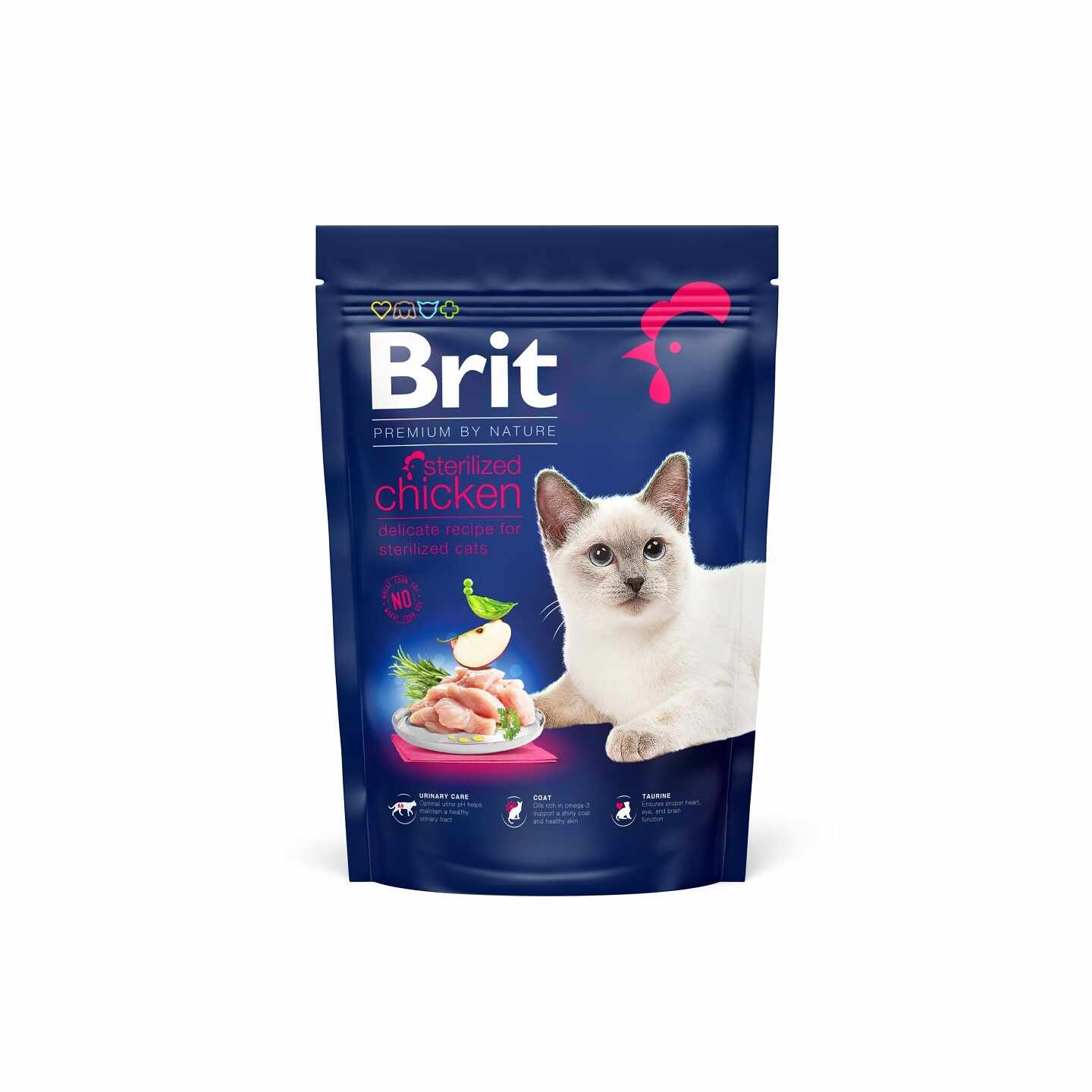 Brit Premium by Nature Cat Sterilized Chicken, 1.5 kg